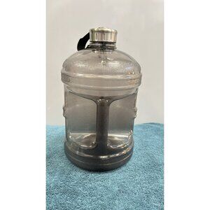 BlackBPA FREE 1 Gallon Water Bottle Steel Cap Jug Container Canteen Reusable NEW